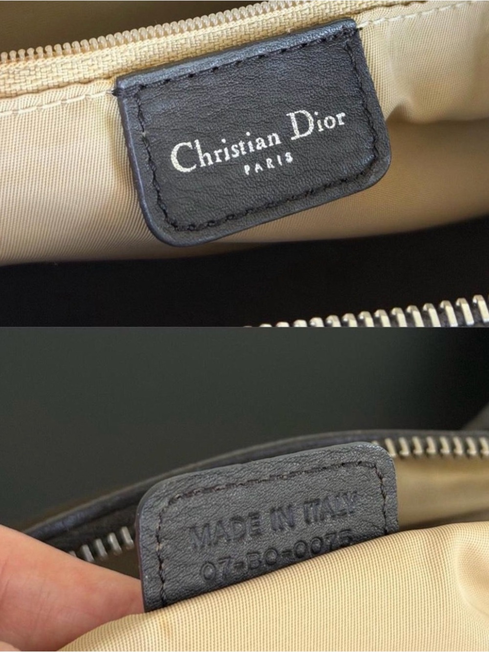 SOLD❌ Christian Dior Galliano Street Chic Trotter Diorissimo Monogram Boston Bag - Picture 8 of 8